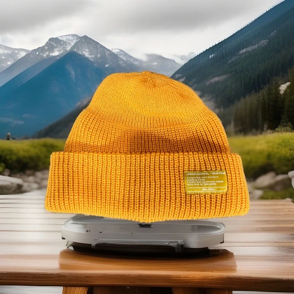 Undercontrol Beanie Monk Fit Short Fit Flex Beanie Orange Made In Korea